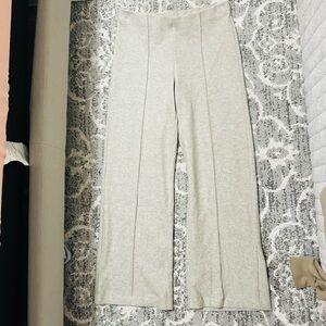 H&M Light Gray Knit Trousers